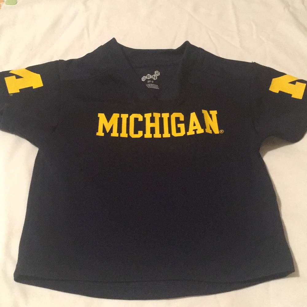 Michigan football jersey 2T